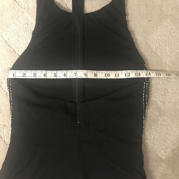 NWT Alice+Olivia Sequin Open Back Tank Top size XS - Picture 4 of 7